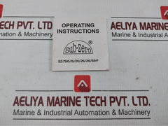 Sub-zero P-temperature Controller Ip65 230V Part No Sz-7510-p
