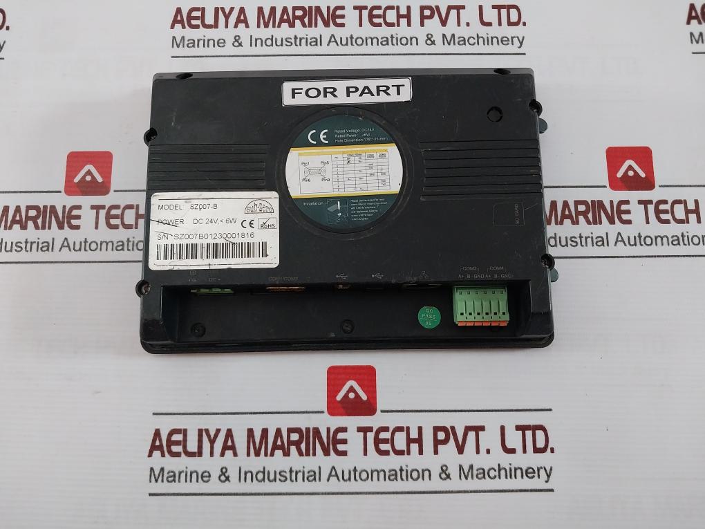 Sub-zero Sz007-b Programmable Hmi Display Dc24V 6W