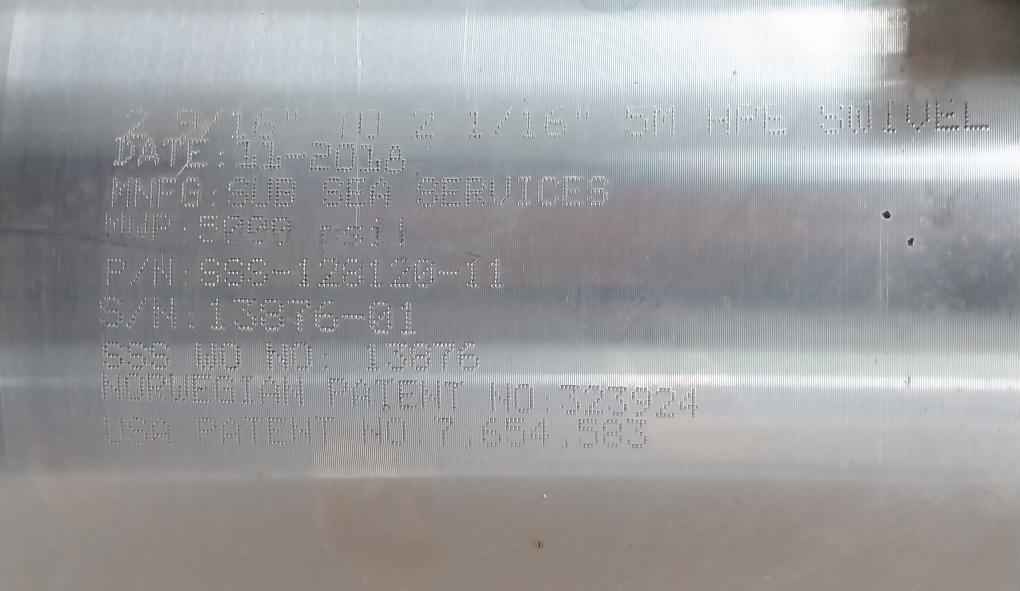 Sub Sea Sss-128120-11 Swivel 2 9/16" To 2 1/16" 5M Hpe, 5000 Psil, Sss-128328-11