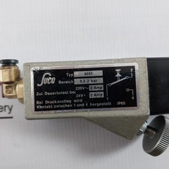 Suco 9051 Pressure Switch Bereich/ Range: 0,2-2 Bar 220V-2 Amp