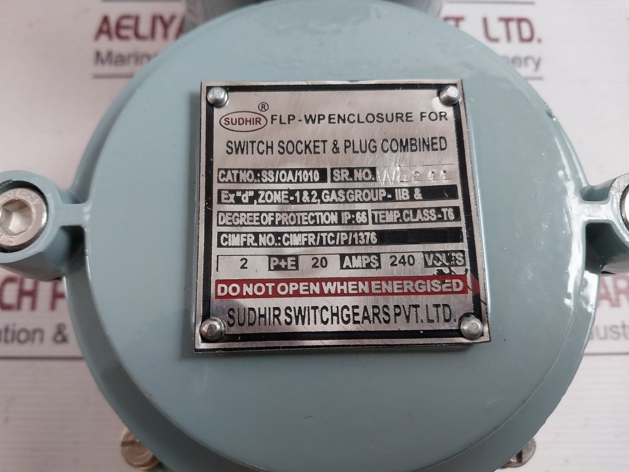 Sudhir Ss/Oa/1010 Enclosure For Switch Socket Ip66 240V 20Amps