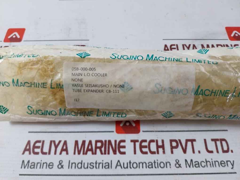 Sugino Cb-111 Tube Expander For Main L.O Cooler C-4 05B-000-005 J17