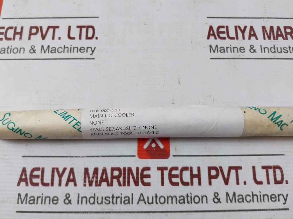 Sugino Kt-16X1.2 Knockout Tool For Main L.O Cooler 05B-000-003 J17