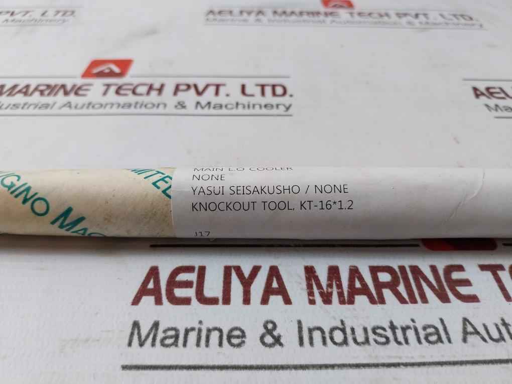 Sugino Kt-16X1.2 Knockout Tool For Main L.O Cooler 05B-000-003 J17