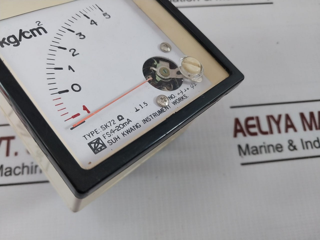 Suh Kwang Sk72 Ampere Meter 4-20Ma 032042 -1 To 5 Kg/Cm2