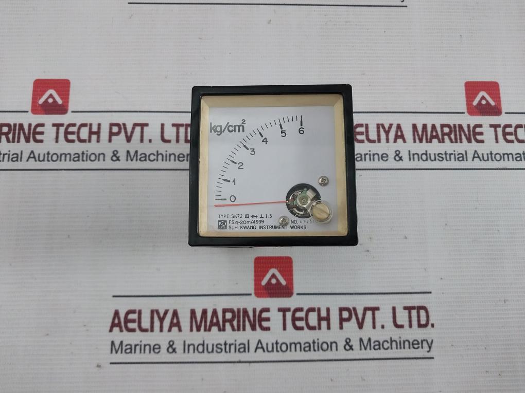 Suh Kwang Sk72 Analog Pressure Meter 4–20 Ma