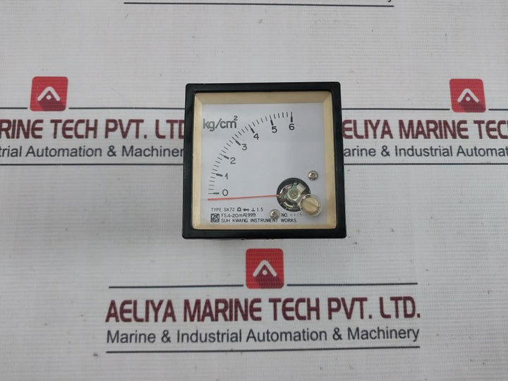 Suh Kwang Sk72 Analog Pressure Meter 4–20 Ma