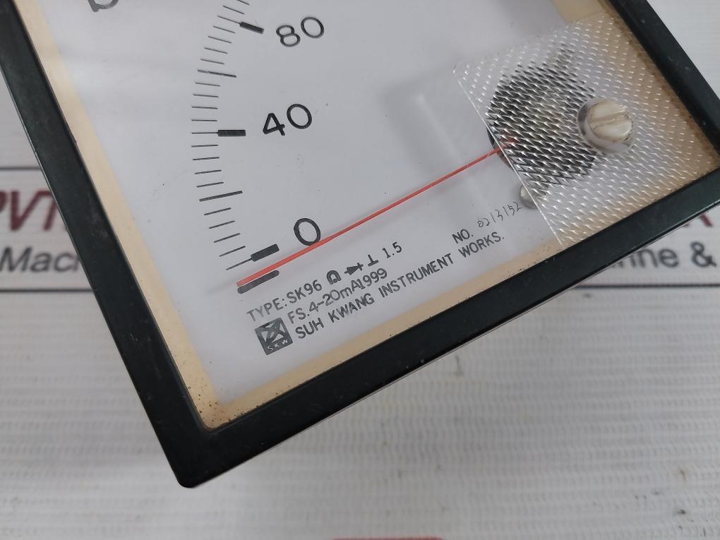 Suh Kwang Sk96 Pressure Indicator Analog Panel Meter 0-160 Bar