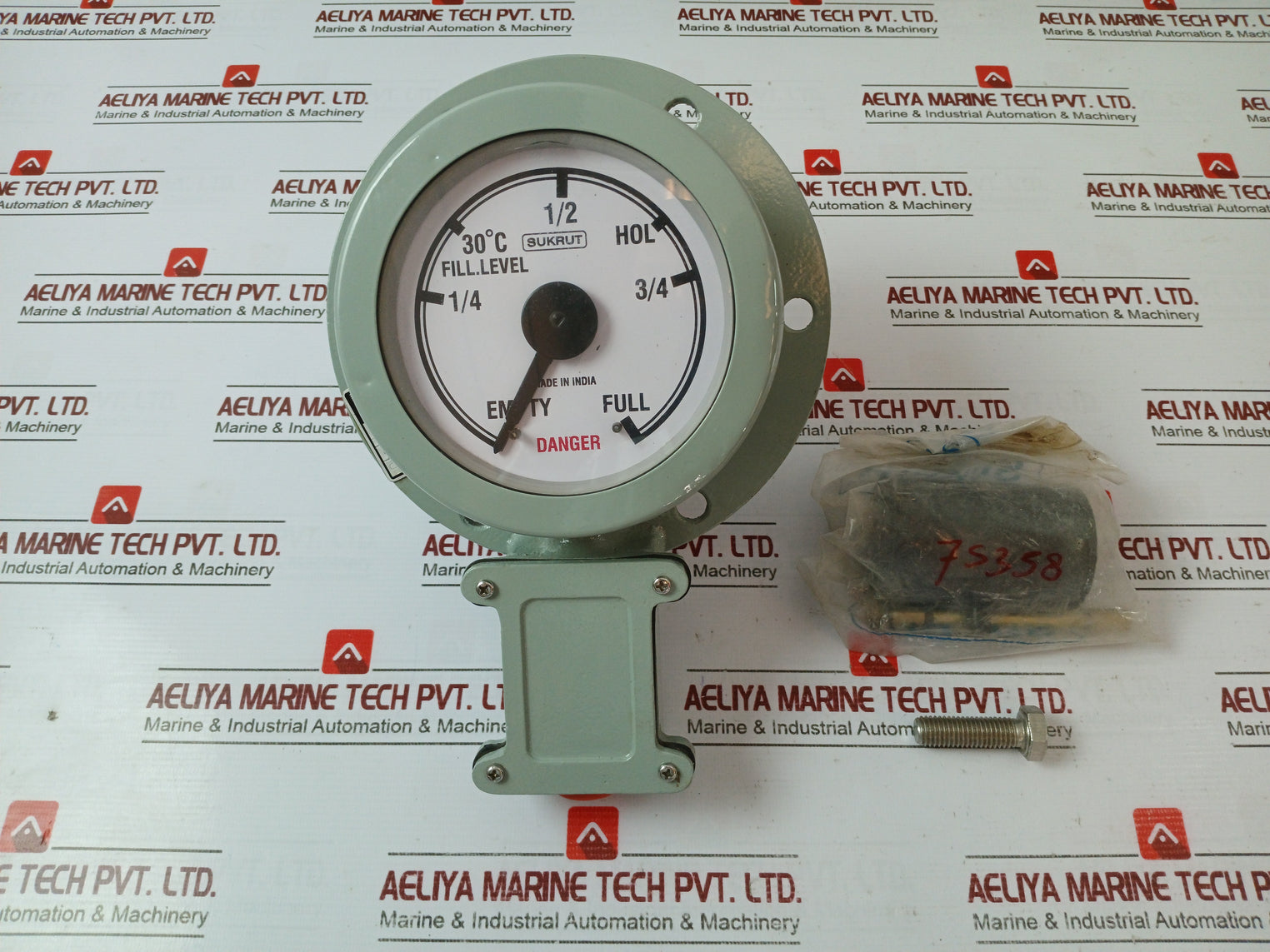 Sukrut So-4M Oil Level Indicator Empty 1/4 To 3/4 Full