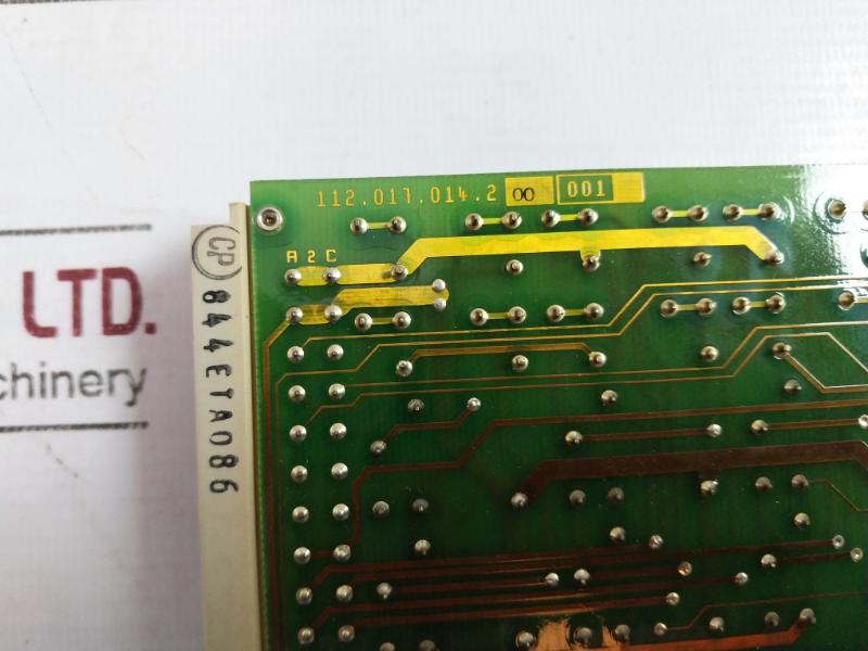 Sulzer 112.017.014.200 001 A2C Pcb Order Following System Ofs