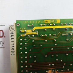 Sulzer 112.017.014.200 001 A2C Pcb Order Following System Ofs