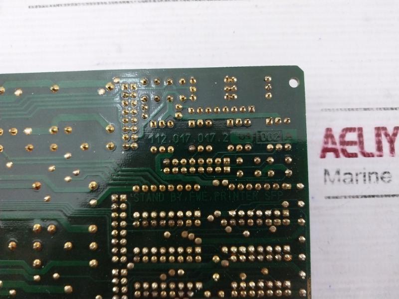 Sulzer 112.017.017.201 002 A Pcb Stand By, Fwe, Printer Sfp