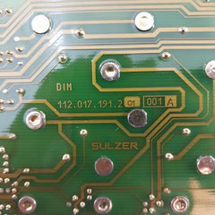 Sulzer 112.017.191.201 001A Dim Pcb A32C