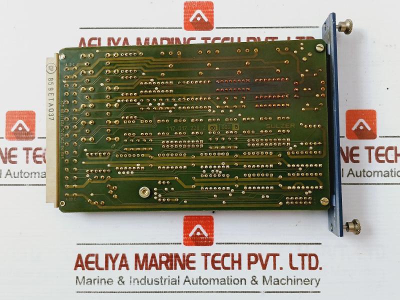 Sulzer 112.017.228.200 002B Engine Control Position Ecp 859Etaq37