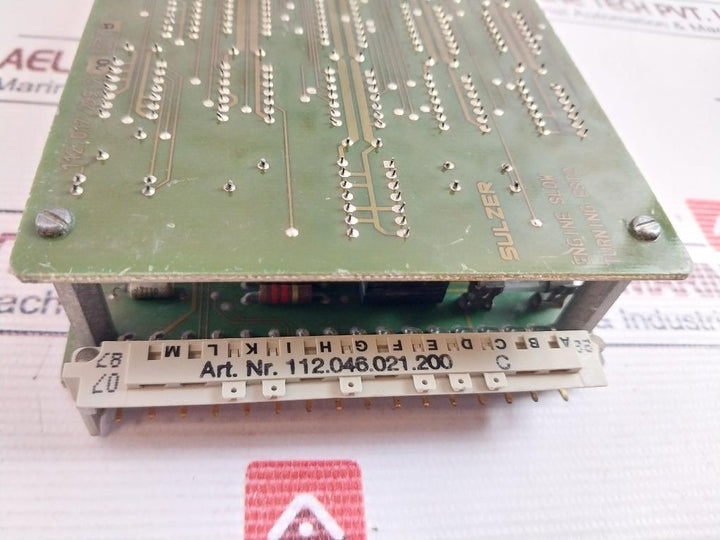 Sulzer 112.017.246.2 00 002 B Pcb Card