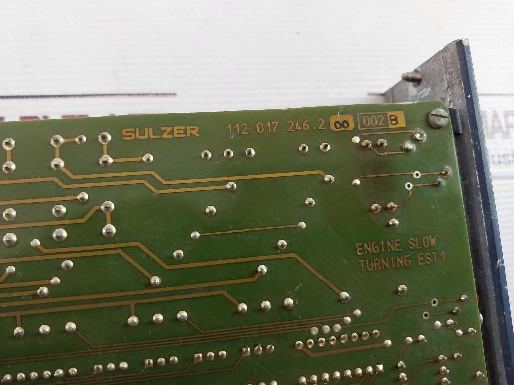 Sulzer 112.017.246.2 00 002 B Pcb Card