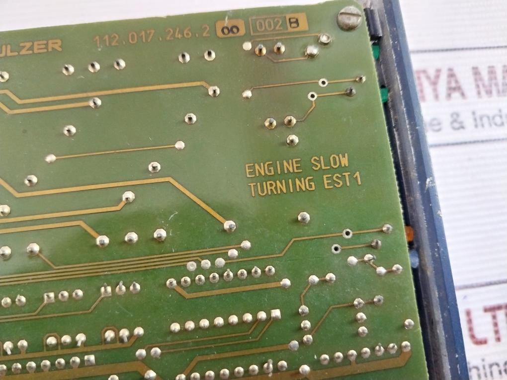 Sulzer 112.017.246.2 00 002 B Pcb Card