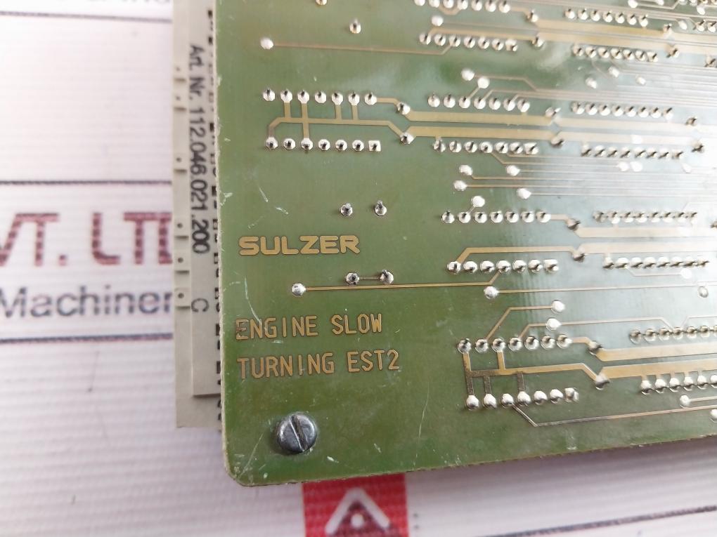 Sulzer 112.017.246.2 00 002 B Pcb Card