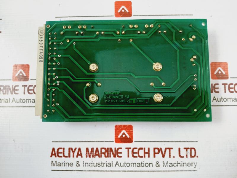 Sulzer 112.021.585.201 2Xdimmer 1A Pcb Card 839Etaq28