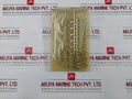Sulzer 112.022.178.200 002 B 8 Insulated Input Pcb