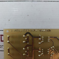 Sulzer 112.022.178.200 002 B 8 Insulated Input Pcb