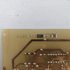 Sulzer 112.022.178.200 002 B 8 Insulated Input Pcb
