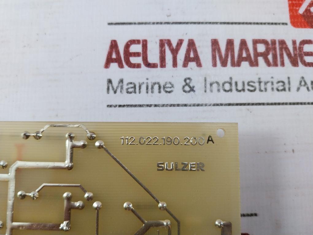 Sulzer 112.022.190.200A Coding-disc Input