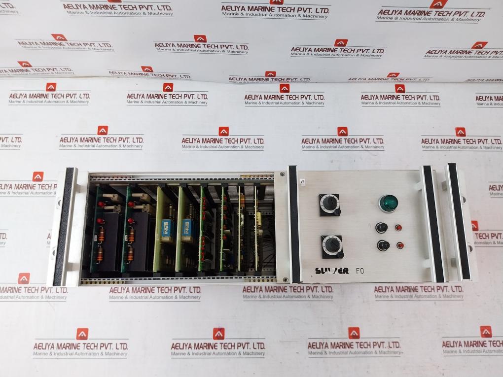 Sulzer 112.029.192.200 F0 19" Modular Electronic Control Rack System 11-33Vdc