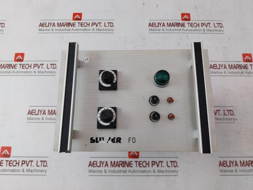 Sulzer 112.029.192.200 F0 19" Modular Electronic Control Rack System 11-33Vdc