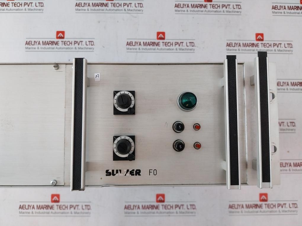 Sulzer 112.029.192.200 F0 19" Modular Electronic Control Rack System 11-33Vdc