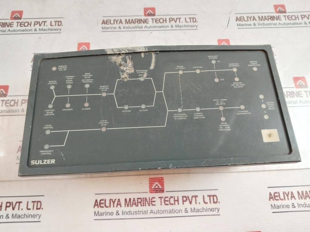 Sulzer 112.045.584.200 Control Panel Amt Bg Rt 38/19