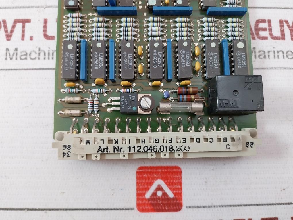Sulzer 112.046.018.200 Cylinder Lube Oil Flow Monitor +10V A32C 871Etaq42