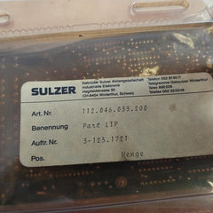 Sulzer 112.046.033.200 Pcb For Load Indicator Position Unit 857Etaq25 3202544