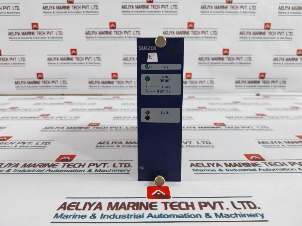 Sulzer Ecu1 Power Monitor