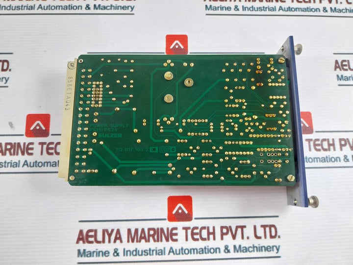 Sulzer Ecu1 Power Monitor