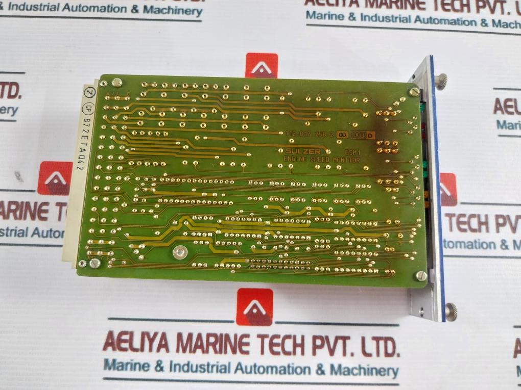 Sulzer Ecu1 Power Monitor