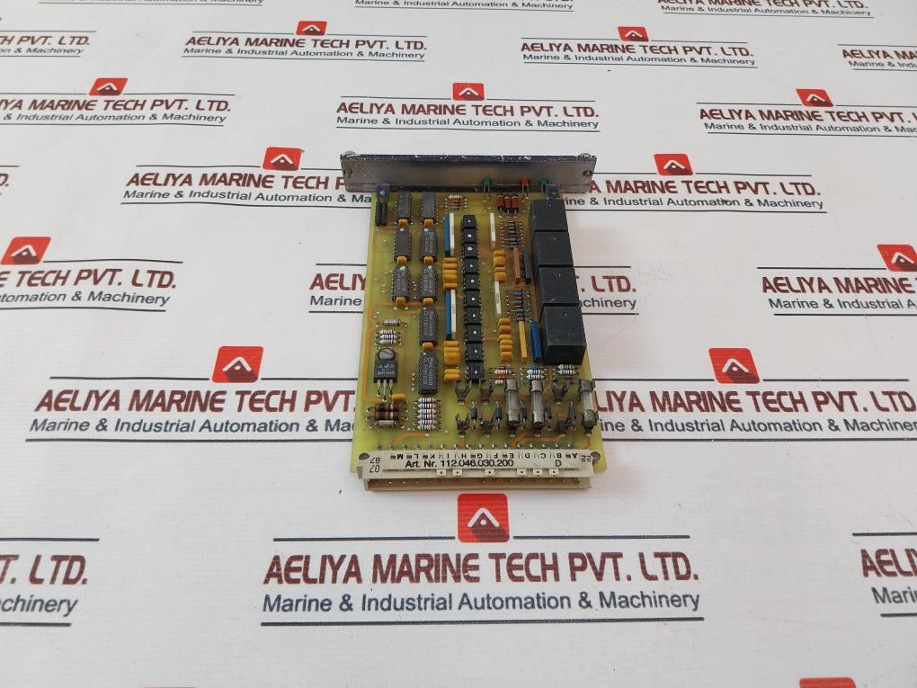 Sulzer Engine Control Position – Aeliya Marine Tech