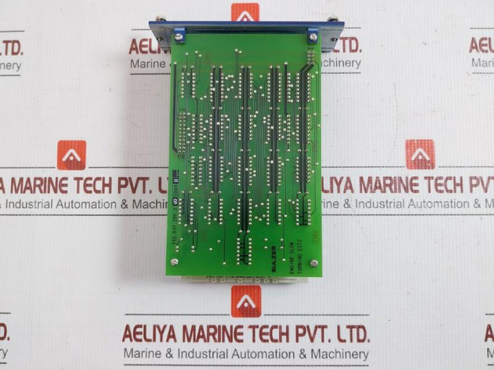 Sulzer Engine Slow Turning Pcb Card 112.046.021.200