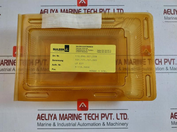Sulzer Engine Slow Turning Pcb Card 112.046.021.200