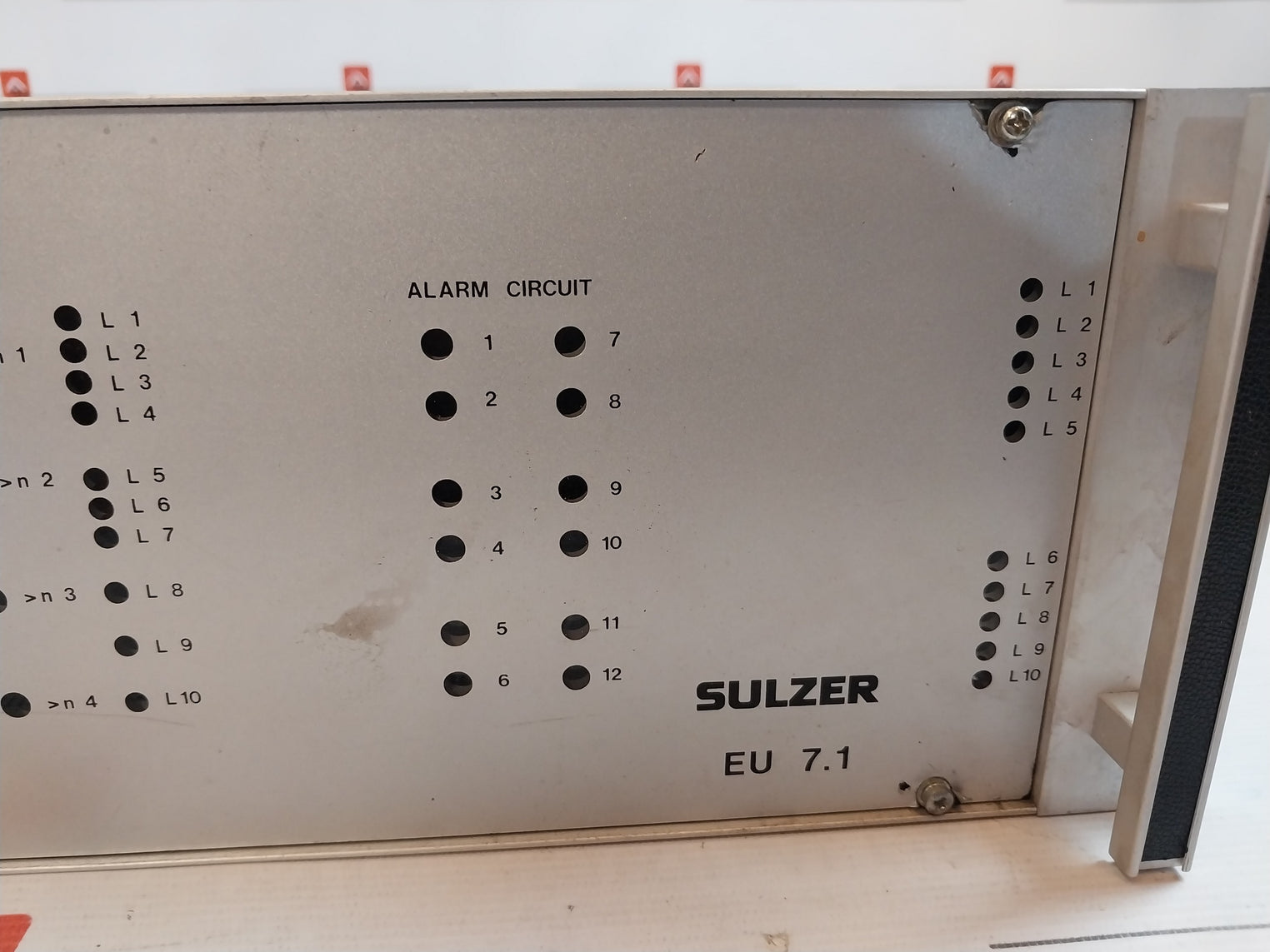 Sulzer Eu 7.1 112.045.954.200 Power Supply A B X X E F G H I J K L M N R/C D