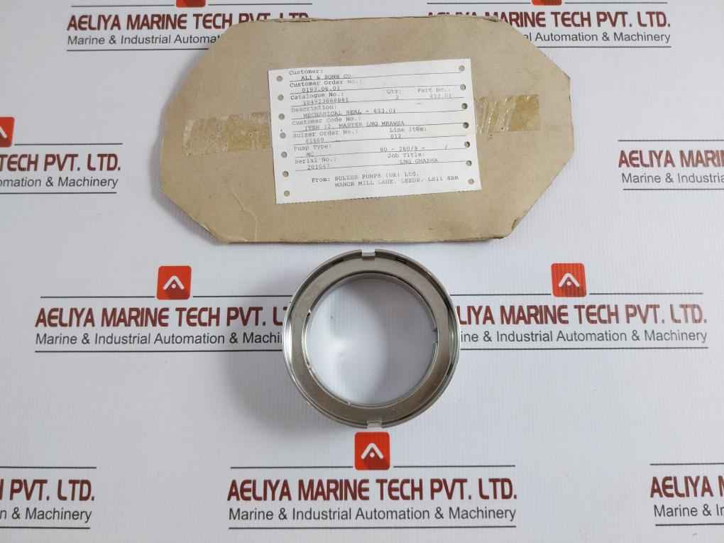 Sulzer Mechanical Seal Set 433.01