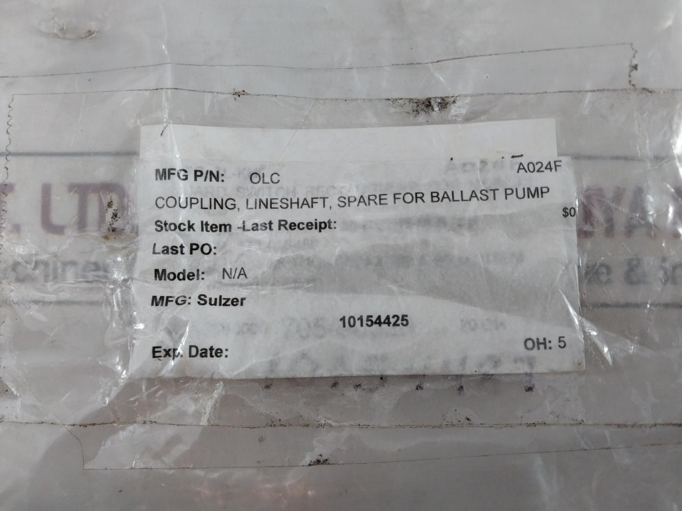 Sulzer Olc Coupling