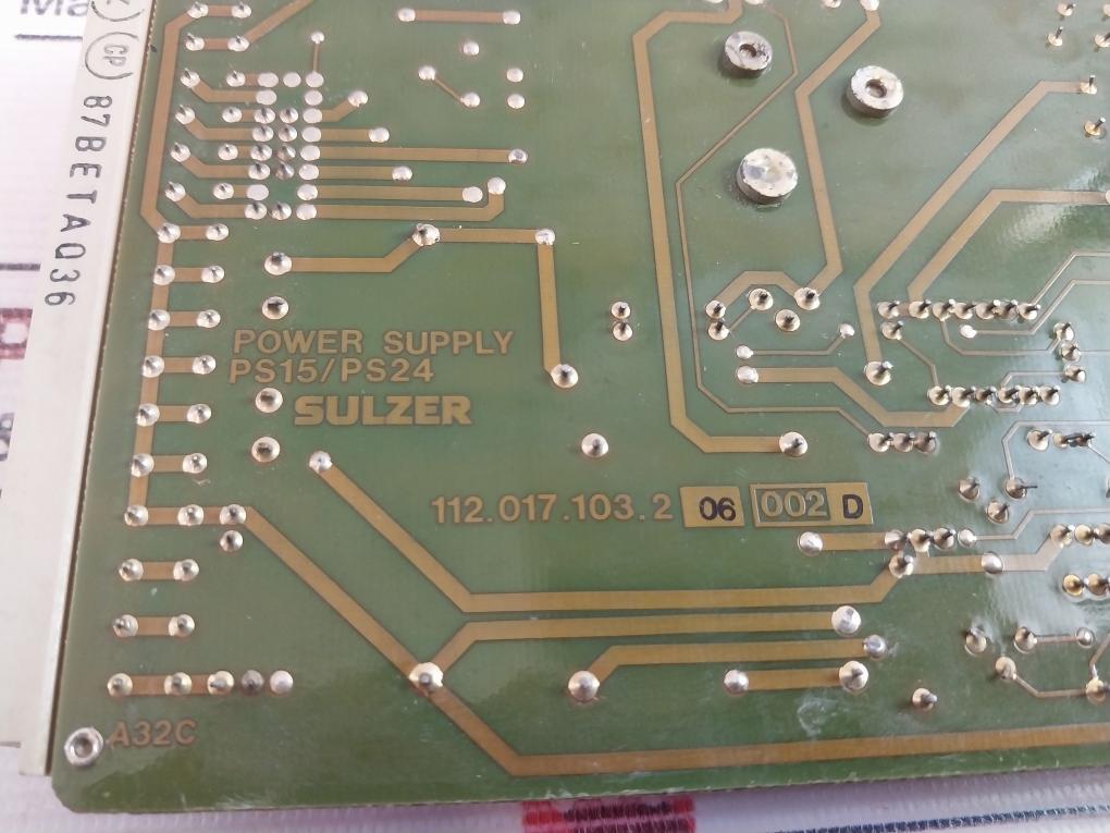 Sulzer Ps15/Ps24 Power Supply