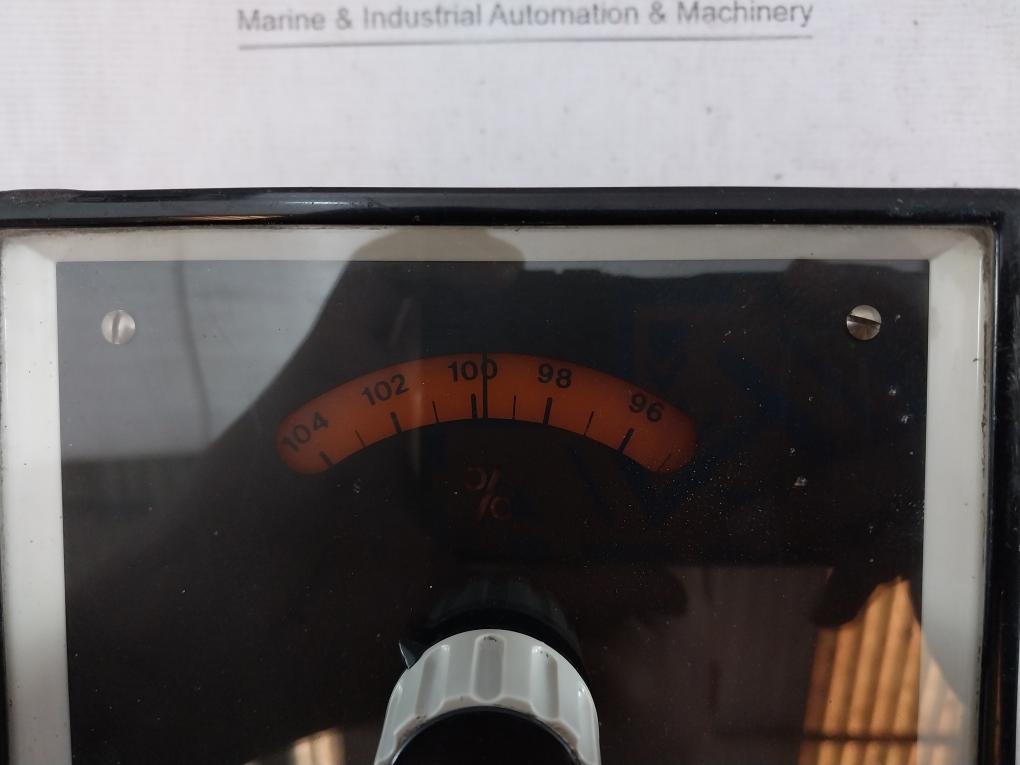 Sulzer Rpm-preselection Meter