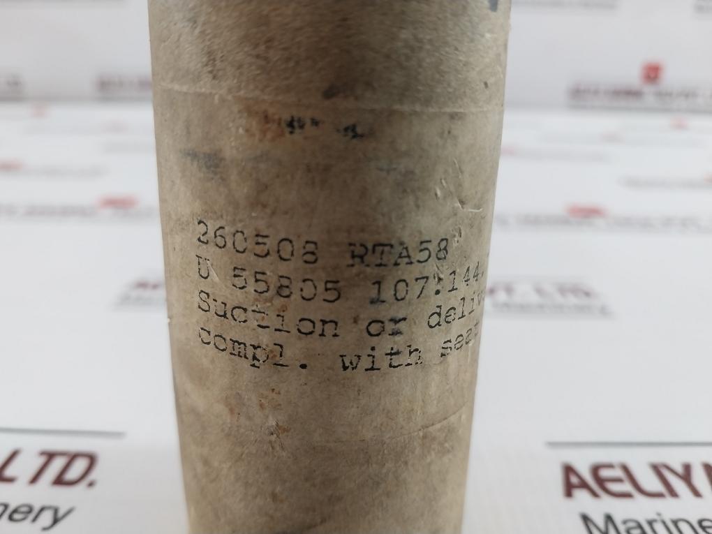 Sulzer Rta58 Suction Or Delivery Valve Rta76, 107.144.730A-200, U 55805