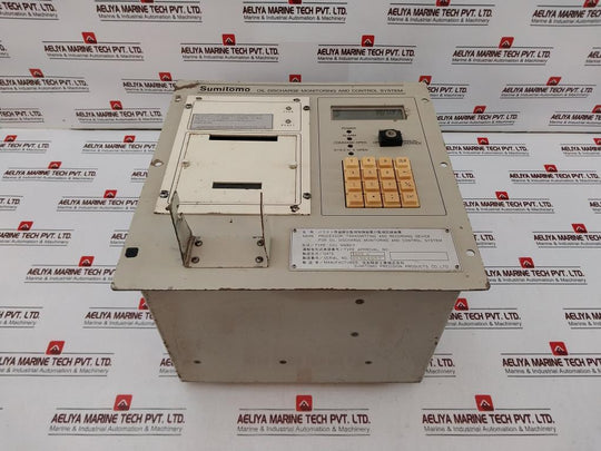 Sumitomo Precision Ccu Markv Oil Discharge Monitoring And Control System