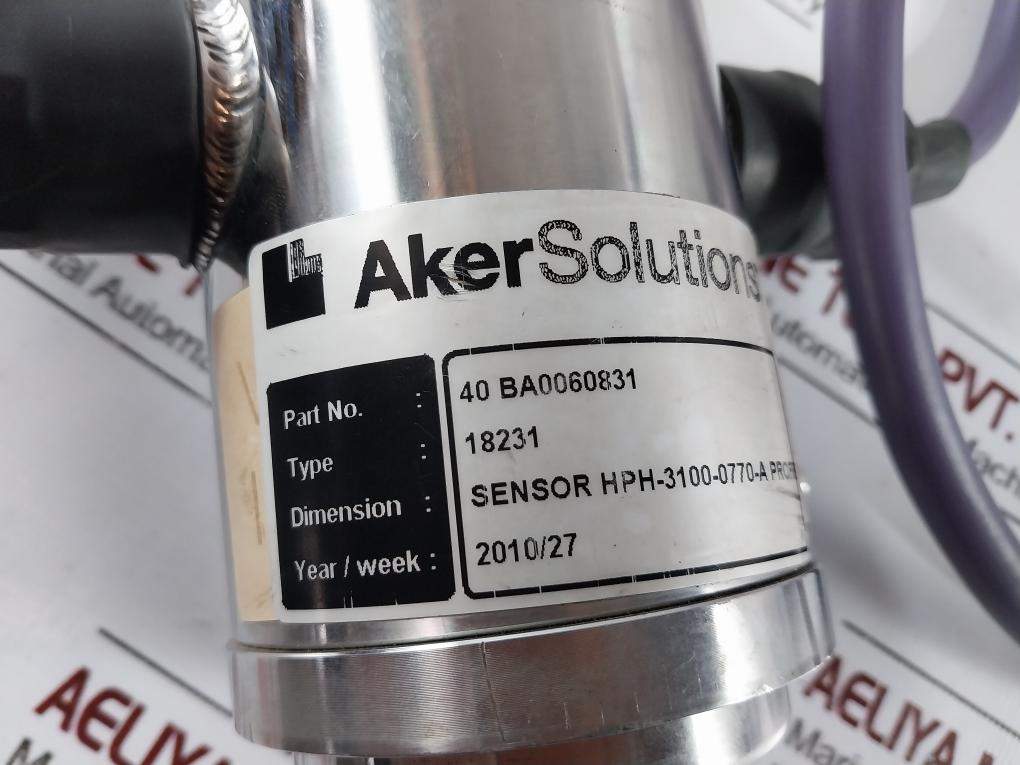 Summit Electronics Hph-3100-0770-a Position Sensor For Cylinder With Profibus