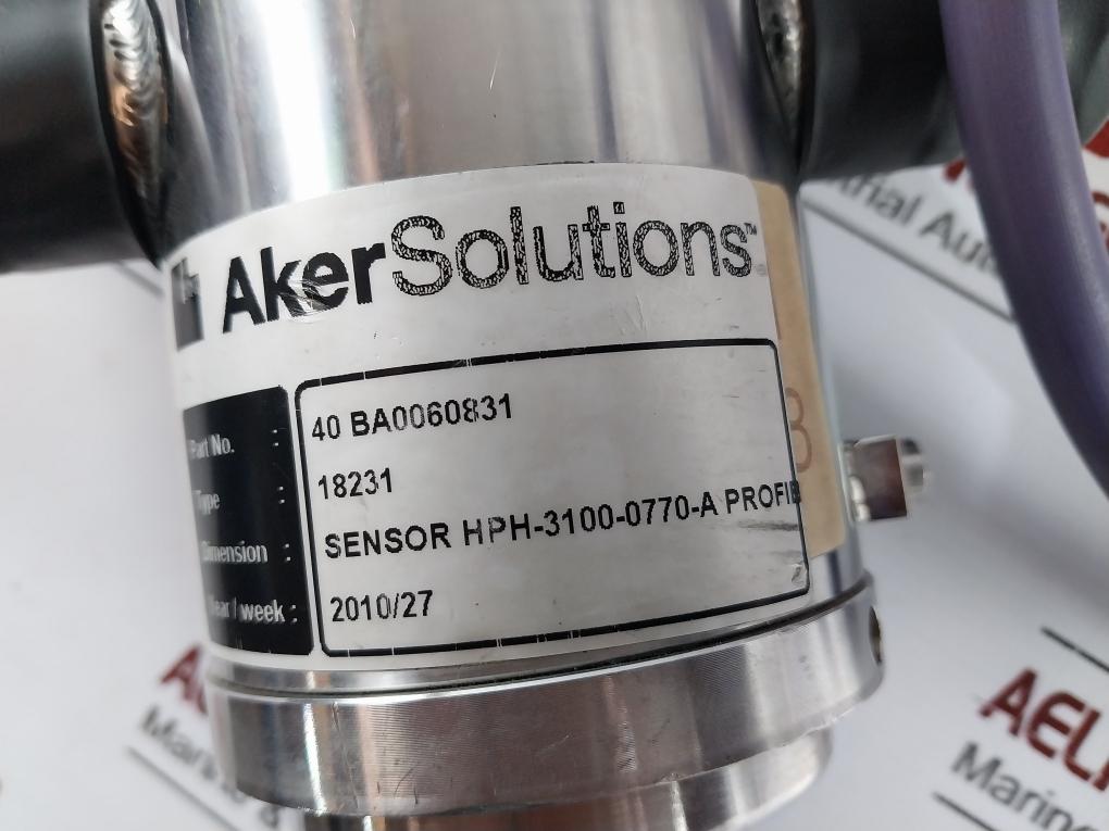 Summit Electronics Hph-3100-0770-a Position Sensor For Cylinder With Profibus