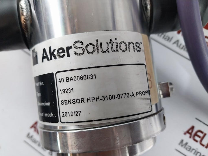 Summit Electronics Hph-3100-0770-a Position Sensor For Cylinder With Profibus