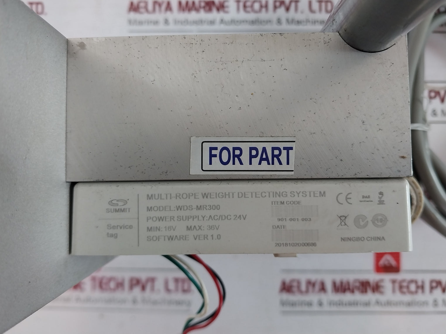 Summit Wds-mr300 Elevator Load Multi-rope Weight Detect System Set